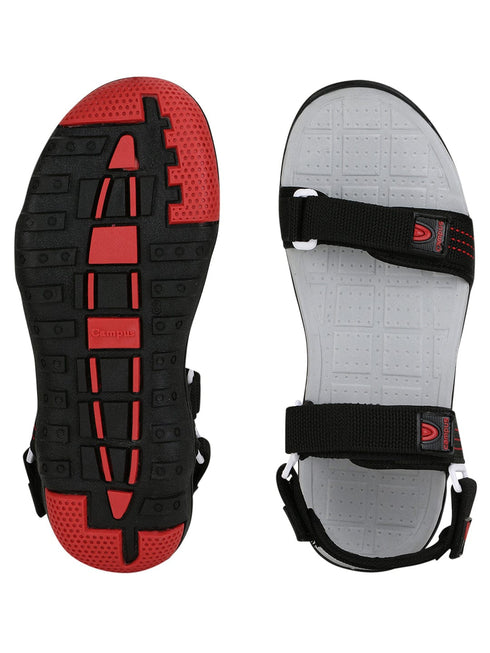 2GC-07 Black Men's Sports Sandals